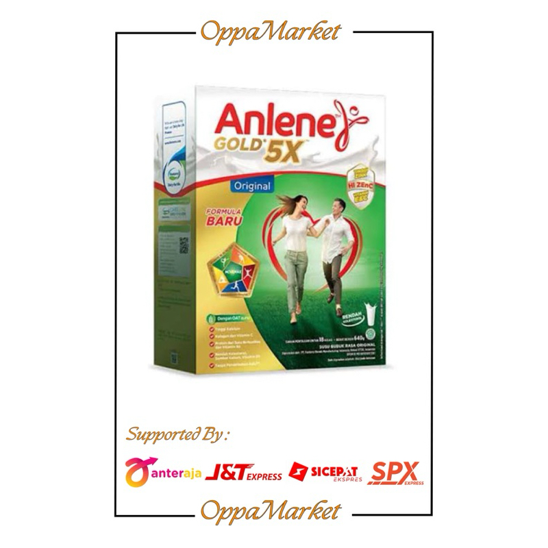 

ANLENE GOLD ORIGINAL SUSU KALSIUM DEWASA 600GR