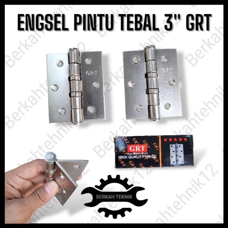 ENGSEL PINTU JENDELA TEBAL 3" INCH GRT ERDOS GOMEO MULLER
