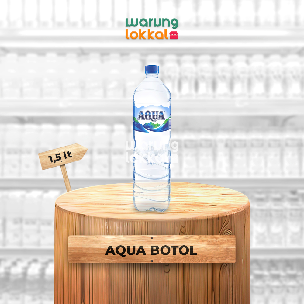 

Aqua Botol 1,5 Liter - Warung Lokkal