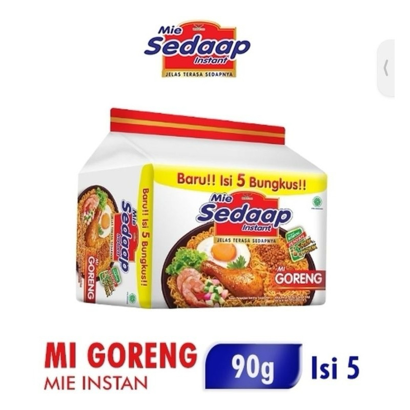 

Mie Sedaap Bag isi 5 pcs Mie goreng