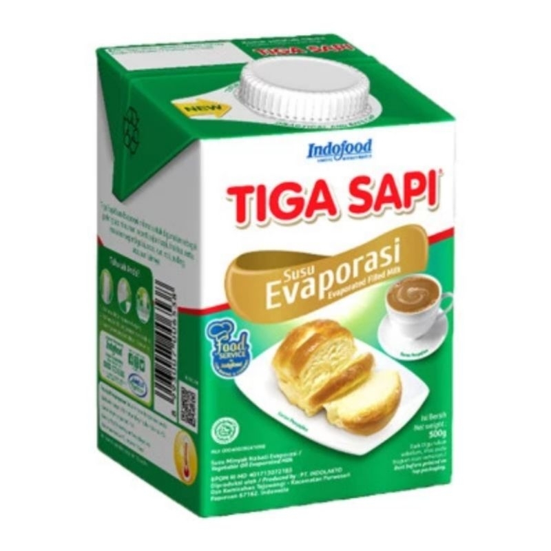 

Susu Evaporasi Tiga Sapi 500gr