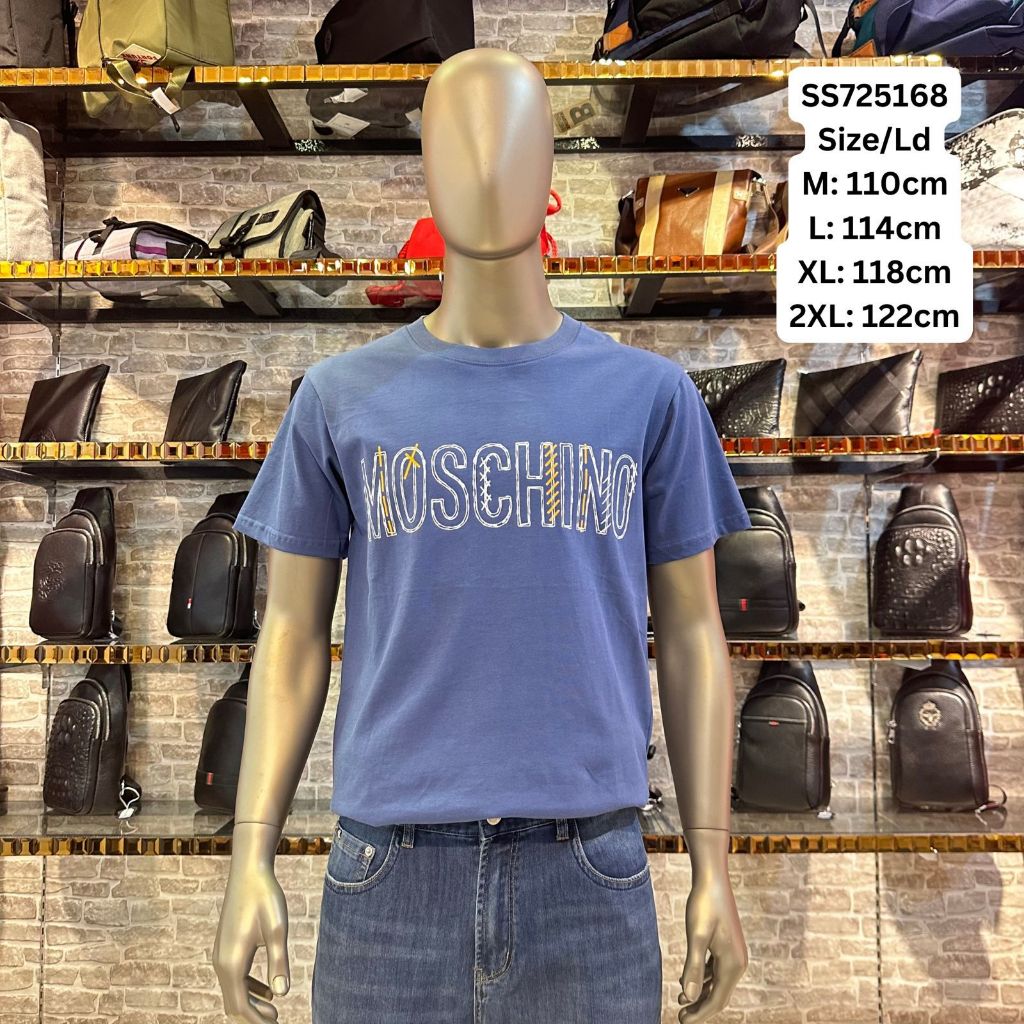 T-Shirt Oversize Pria Dewasa | Oversize Moschino05 | Bahan Lembut Import