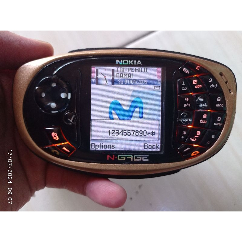 N-Gage QD Movistar Gold