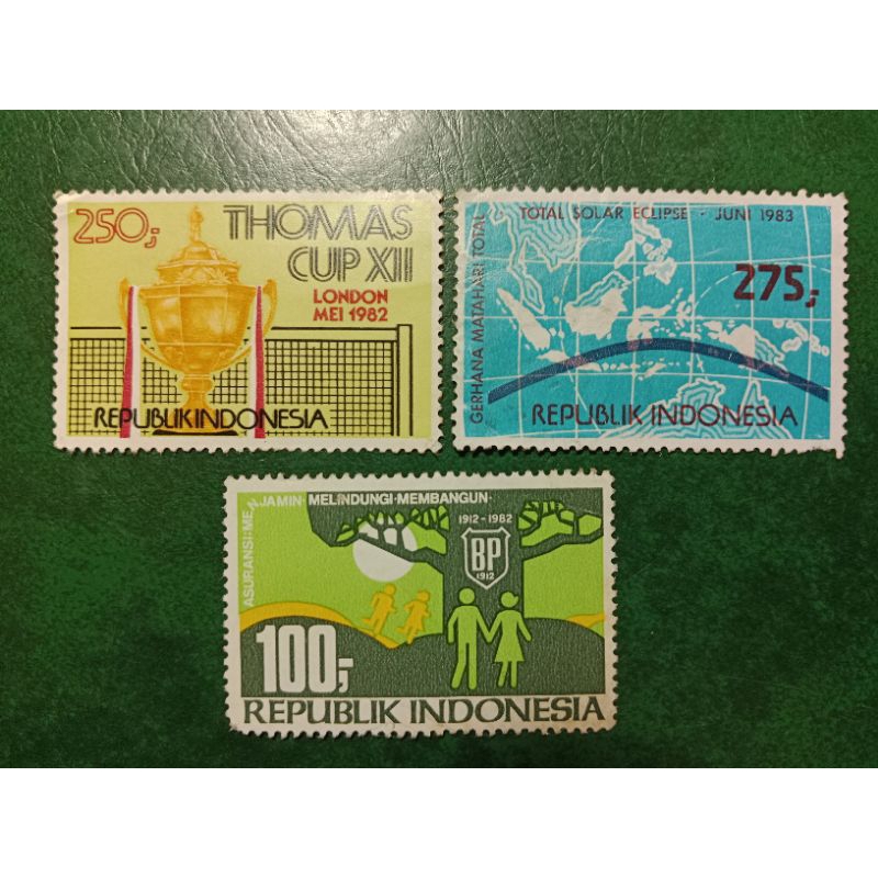

Prangko Indonesia 3 Pcs Tahun 1982/1983 USED