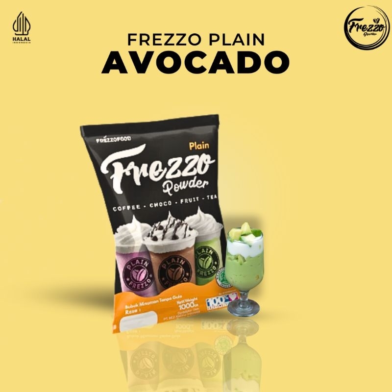 

Bubuk Mimuman Rasa Avocado Plain Frezzo 1kg/ Minuman Murah dan Enak Frezzo Plain