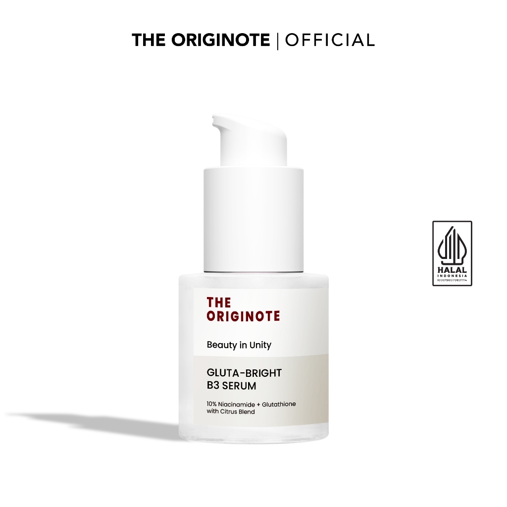 The Originote Gluta-Bright B3 Serum - Serum Brightening untuk Mencerahkan Warna Kulit Wajah