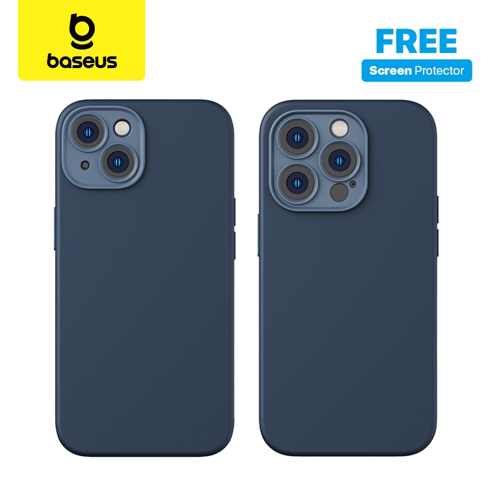 Baseus Casing Iphone 14 Magnetic Apple Magsafe Softcase Silica Gel