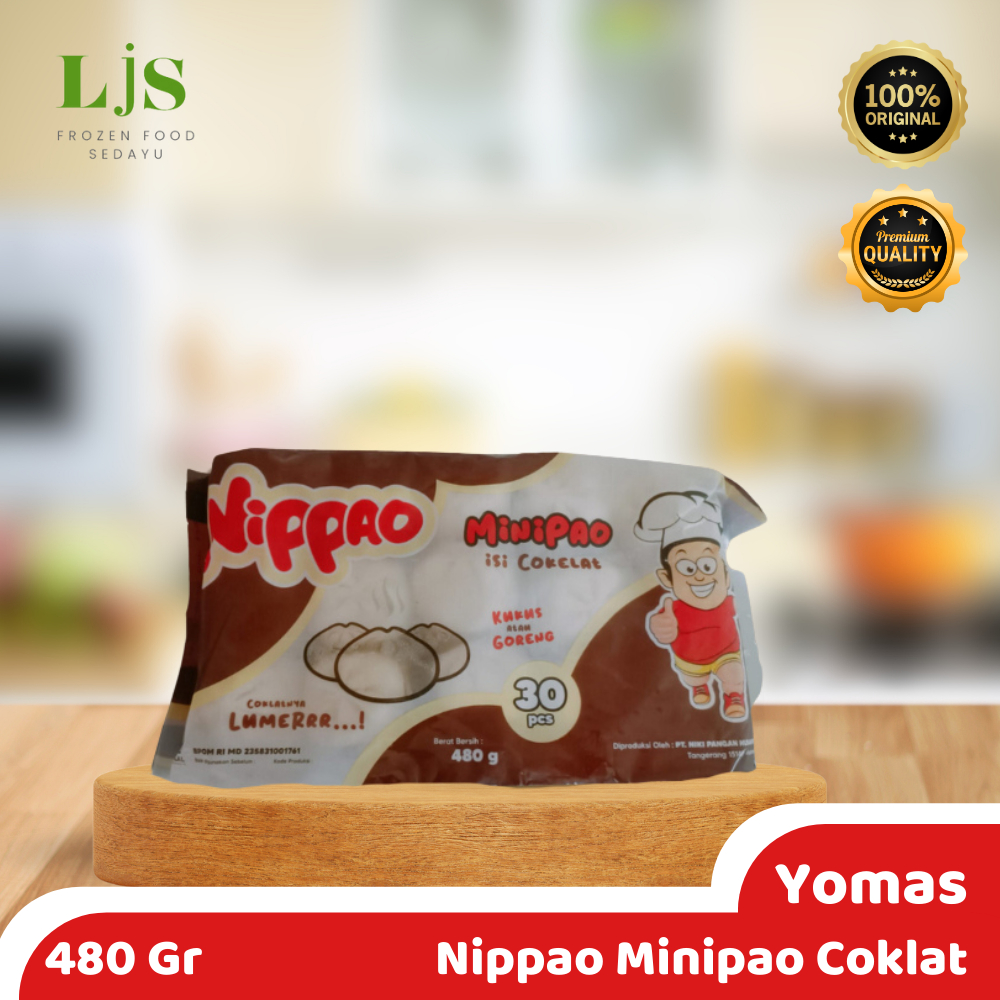 

Yomas Nippao Minipao Coklat 480gr