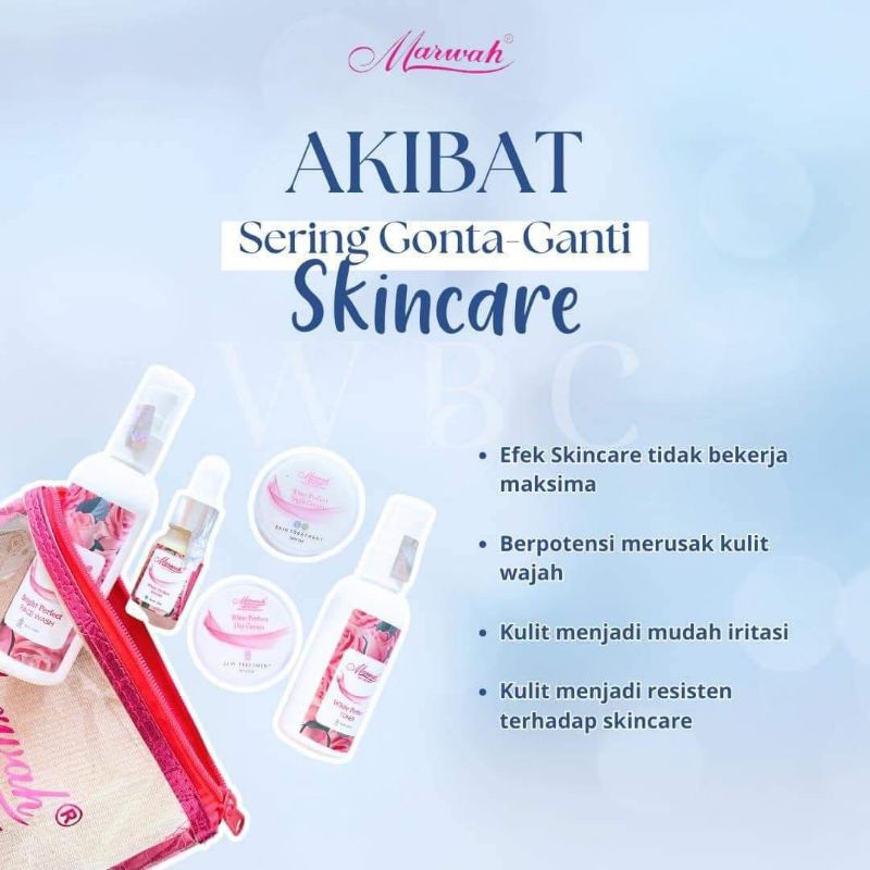 MARWAH SKINCARE ALL VARIAN /UNTUK WAJAH KUSAM / FLEK HITAM/apoteker /MARWAH SKINACRE