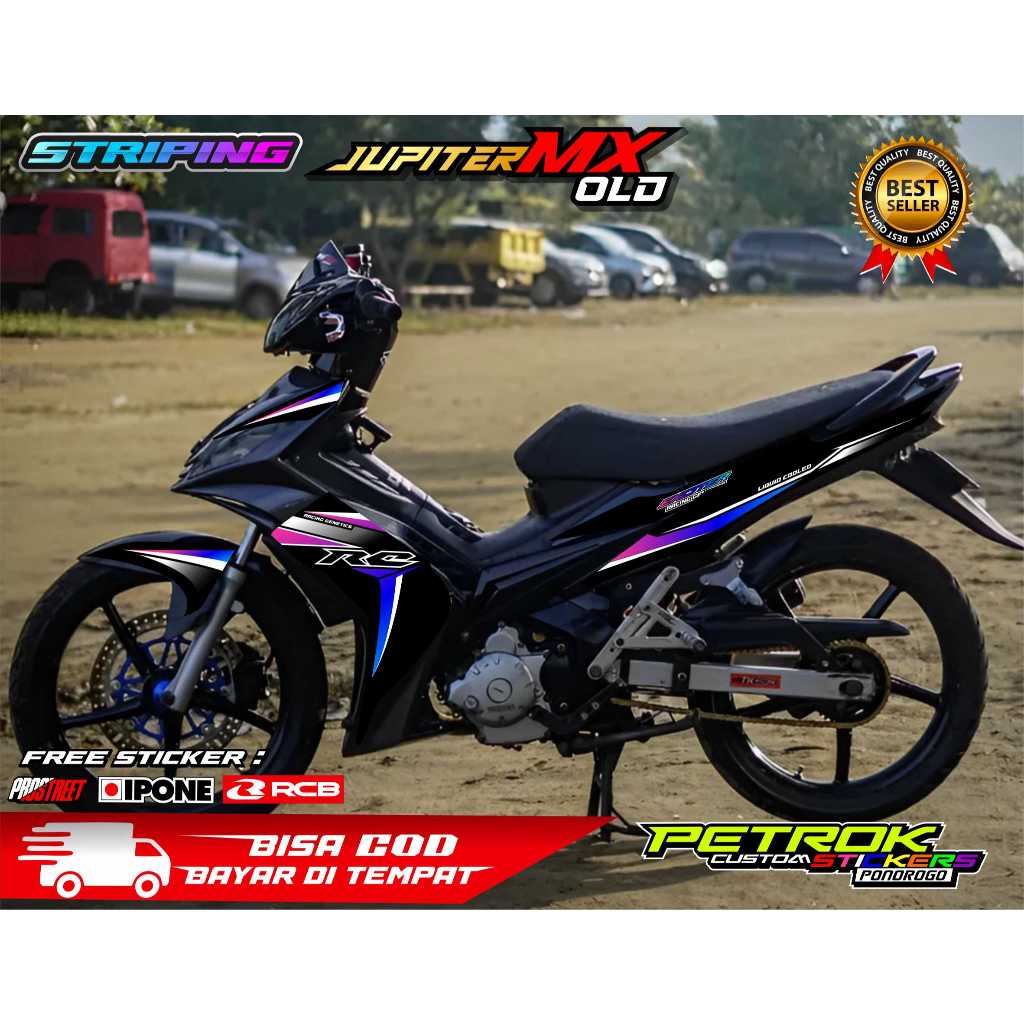STRIPING VARIASI JUPITER MX OLD / STICKER LIST MOTOR VARIASI JUPITER MX OLD