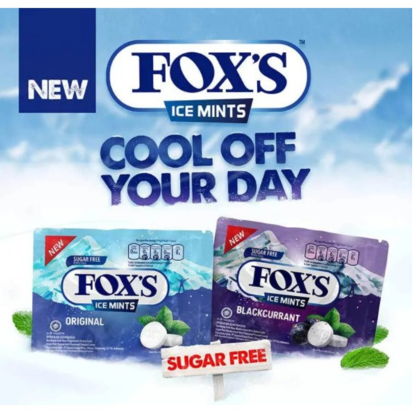 

FOX'S Ice Mints Permen Foxs Ice Mints Candy Fox's 25gr