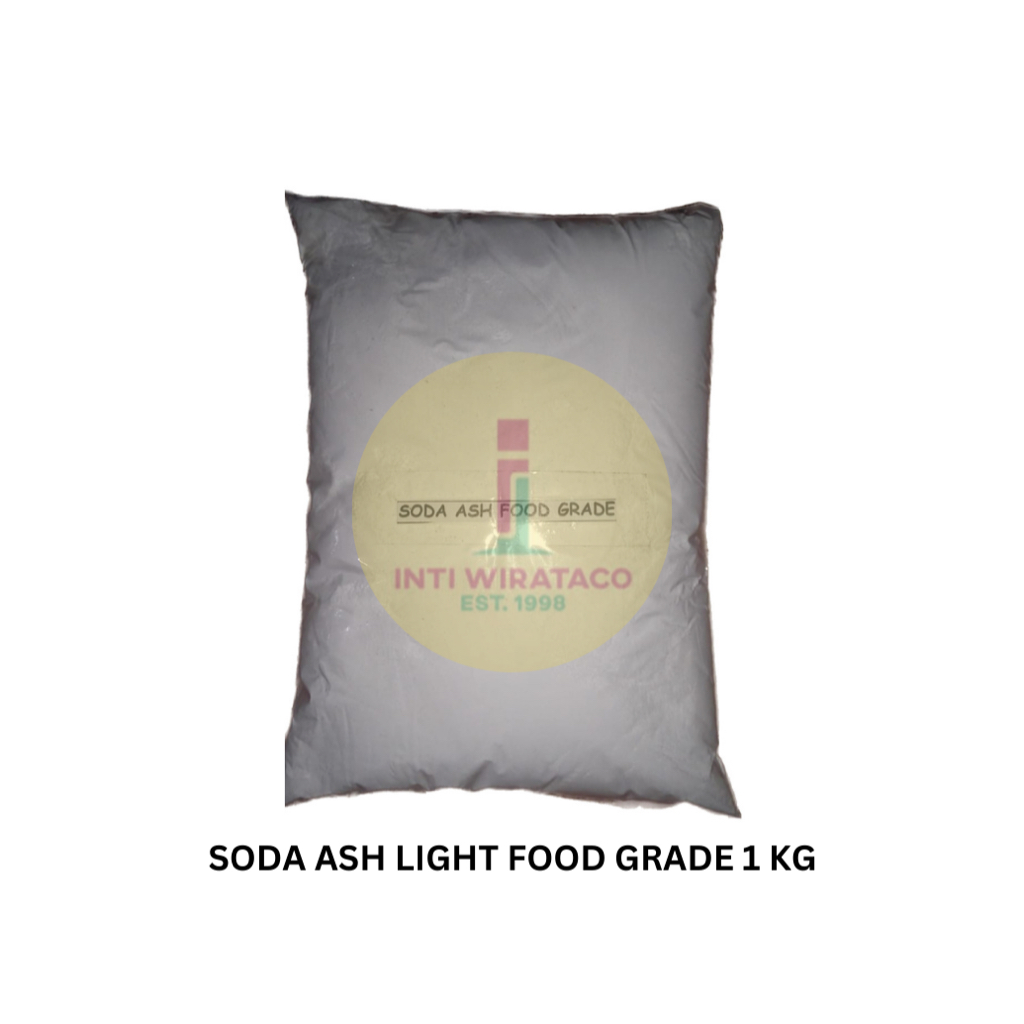 Soda Ash Light Food Grade 1kg / Air Abu / Soda Abu / Sodium Carbonate