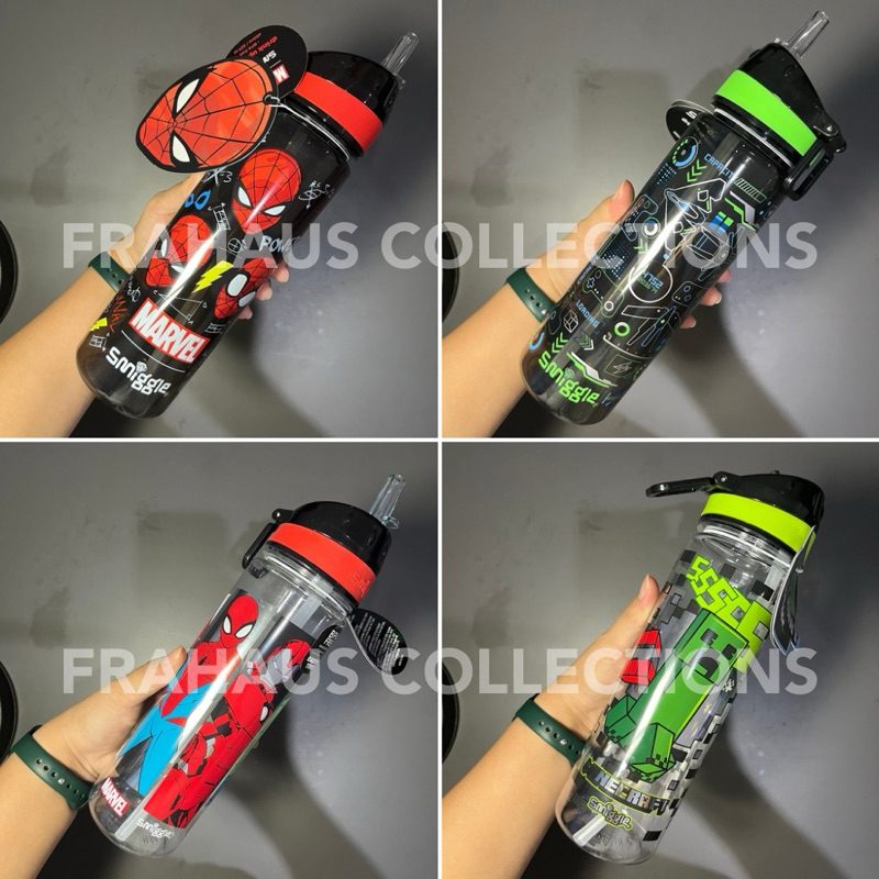 Botol Minum Anak Smiggle Lucu Cowok & Cewek