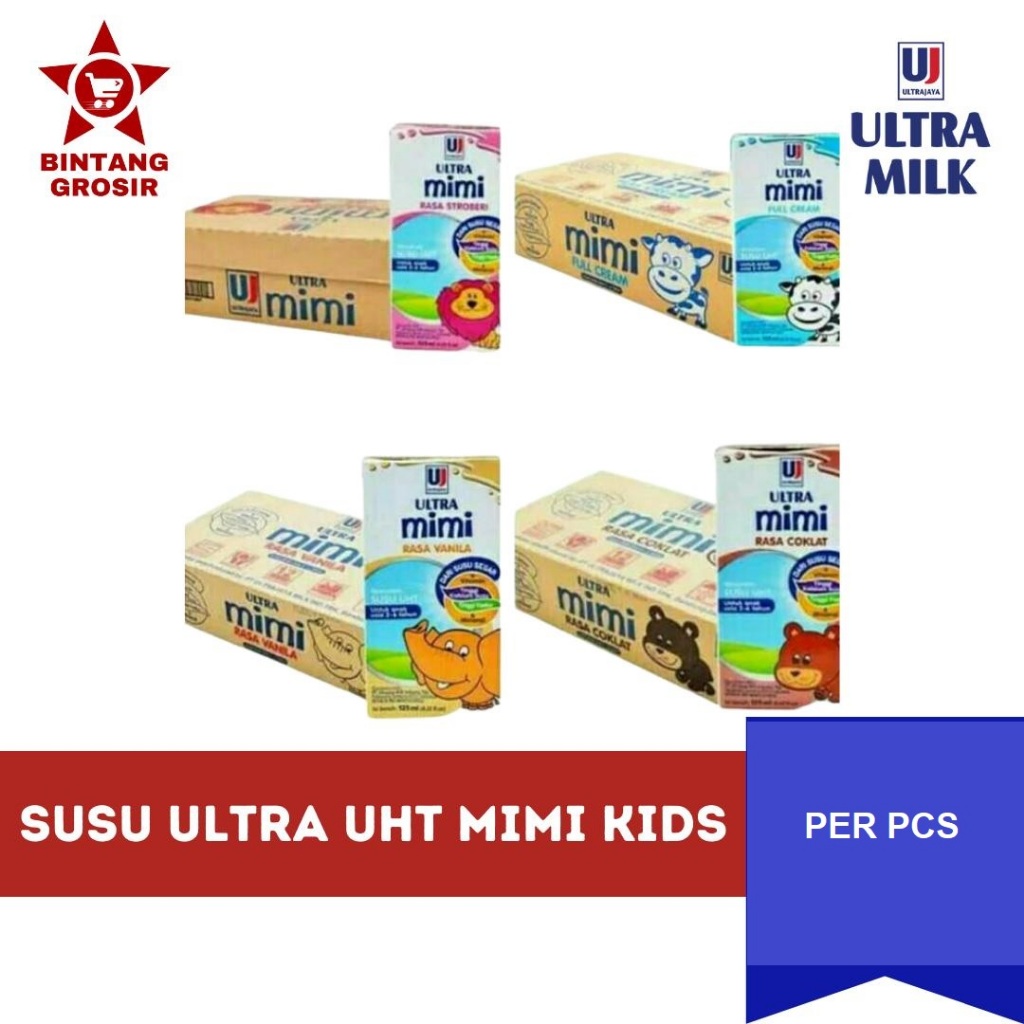 

[PCS] SUSU ULTRA 125ML MIMI KIDS ALL VARIAN