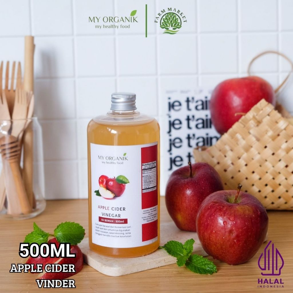 

My Organik Apple Cider Vinegar 500ml APPLE CIDER VINEGAR WITH MOTHER