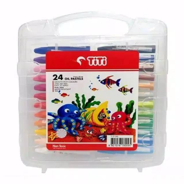 

Crayon / Oil Pastel 24 Warna Titi