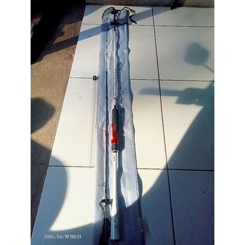 joran relix gurito 702 gen 2 reel daiwa revros rr 1000 lt xh