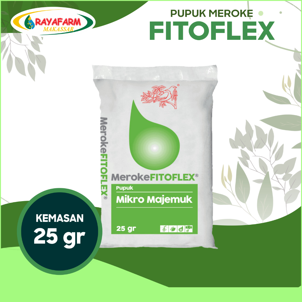 Pupuk Meroke Fitoflex / Pupuk Mikro Majemuk 25gr