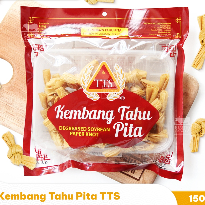 

TTS Kembang Tahu Pita / Soybean Paper Knot 150gr Paperknot