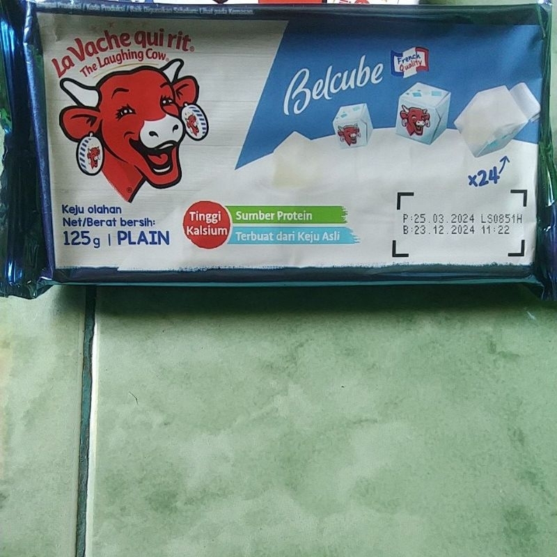 

Keju Belcube isi 24