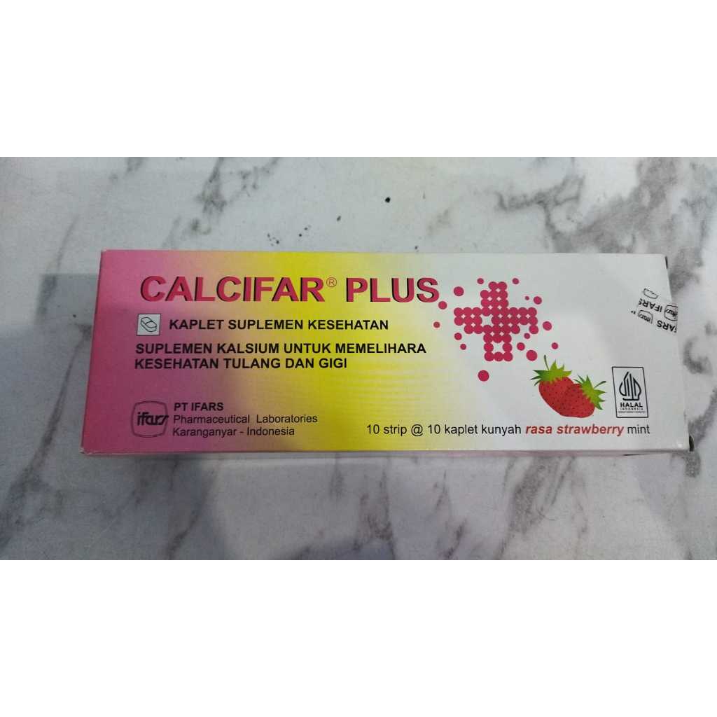 Calcifar Plus Kalsium - Box