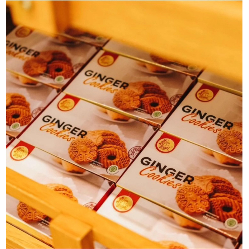 

GINGER COOKIES - 175gr - ABADI BAGELEN OLEH OLEH BANDUNG