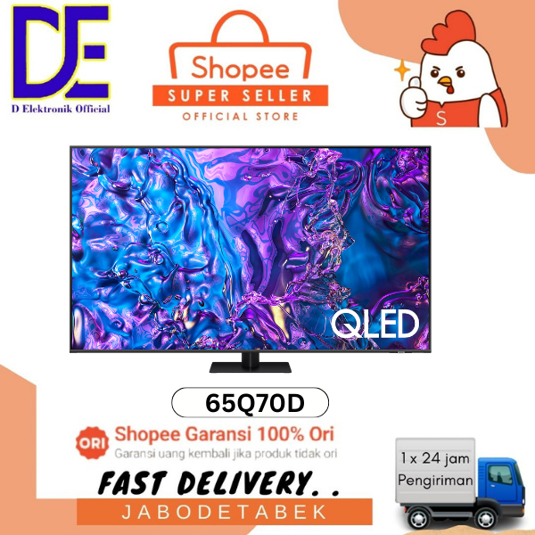 Qled Samsung QA65Q70DAK QA65Q70D QA65Q70DAKXXD Smart Tv 65 Inch 65Q70D Quantum