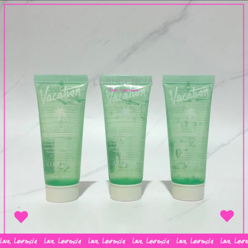 Vacation After Sun Gel : soothing aloe vera cooling gel
