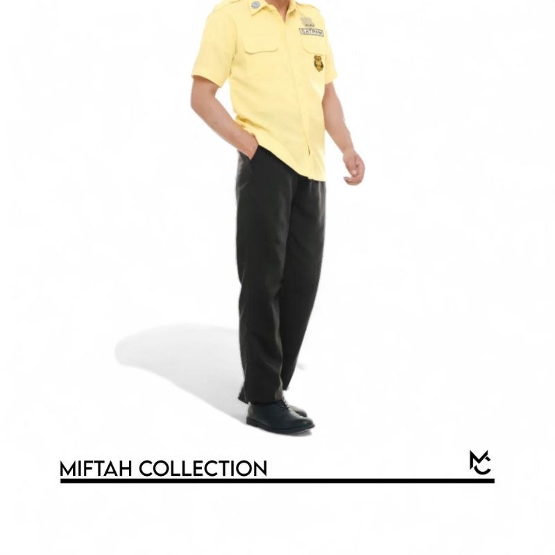 Seragam pdh satpam crem terbaru,seragam satpam pdh