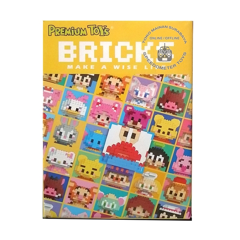 Nano Blocks Lotso Winnie Hello Kitty Spongebob Pochacco | Mainan Edukasi Anak lego blocks mini