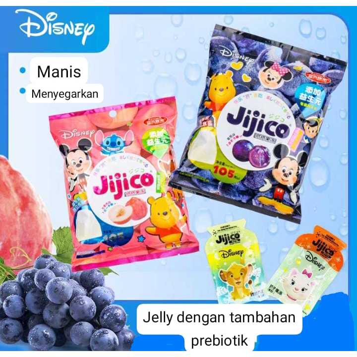 

Disney Jijico Jelly 105 gr (Grape/Peach)