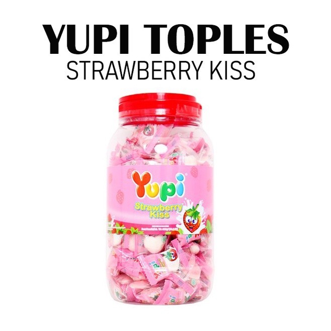 

{PER TOPLES} READY SIAP KIRIM PERMEN YUPI STRAWBERRY KISS EXP 2026