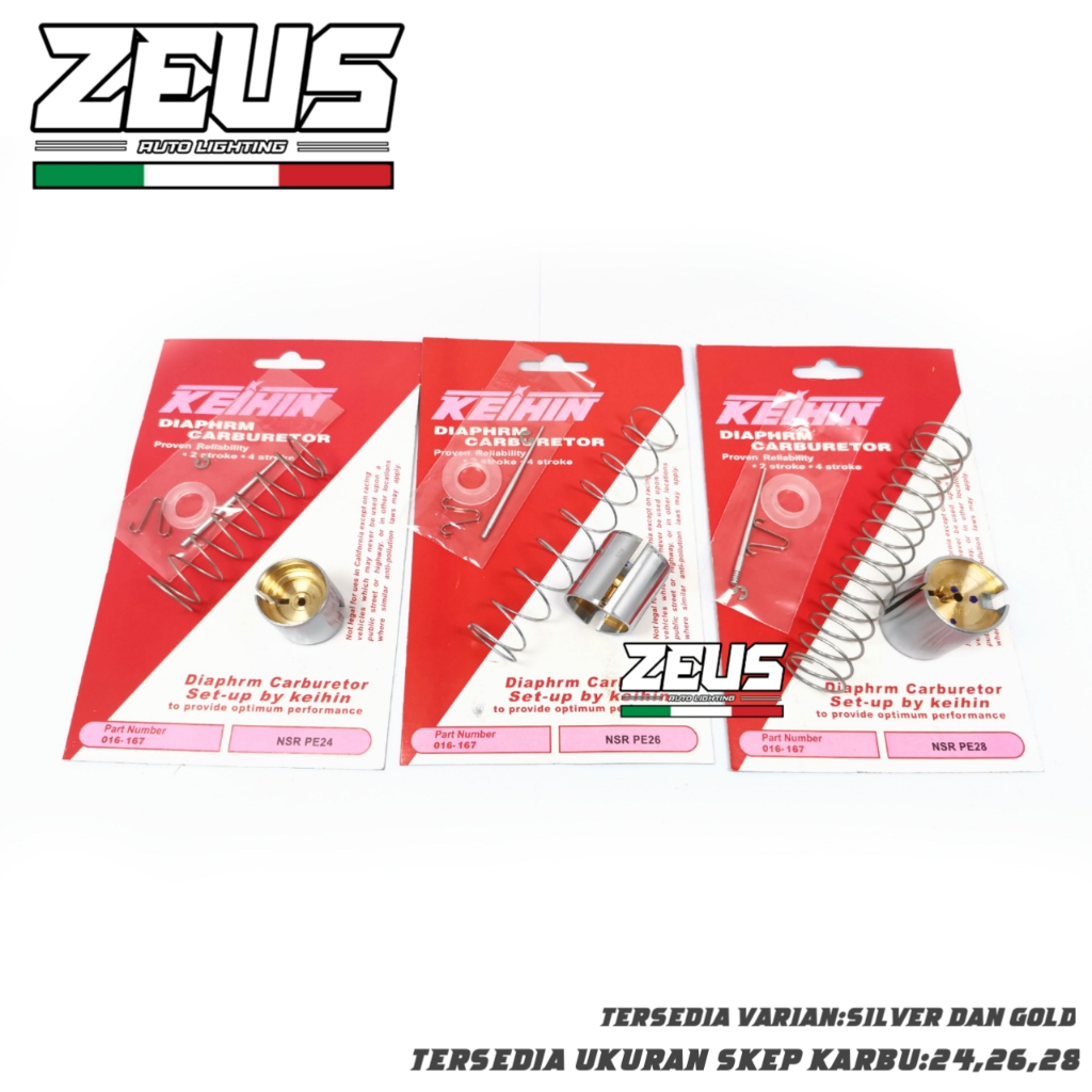 Skep Karburator Pe 24 Pe 26 Pe 28 Kuningan Keihin Original Thailand