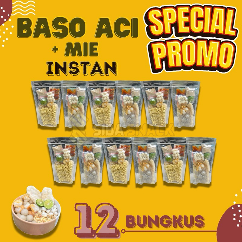 

BASO ACI + MIE EXTRA CHILI OIL | SIBASNACK