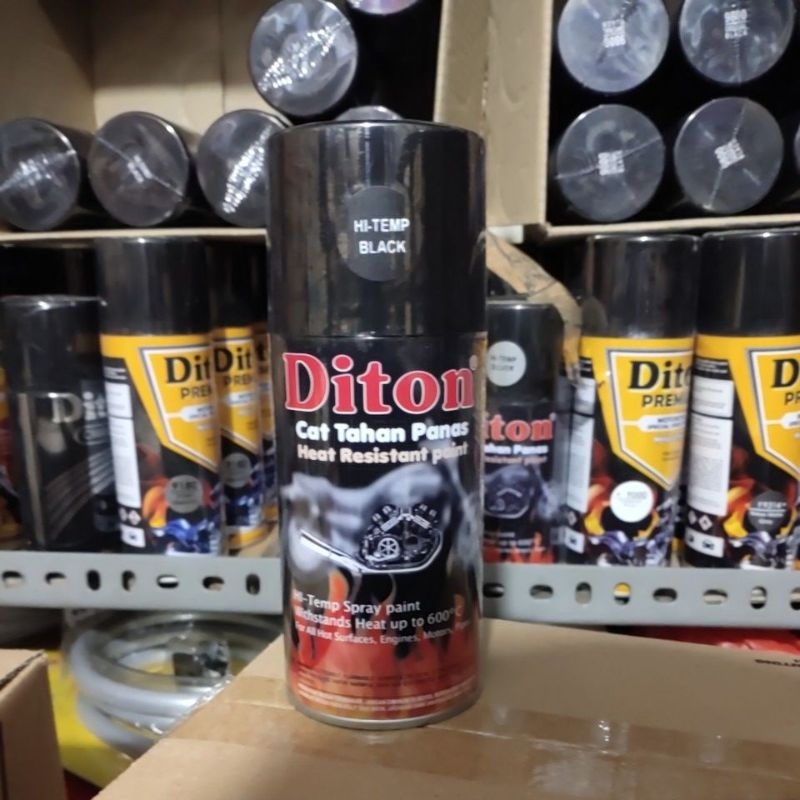 DITON CAT SEMPROT HI TEMP BLACK