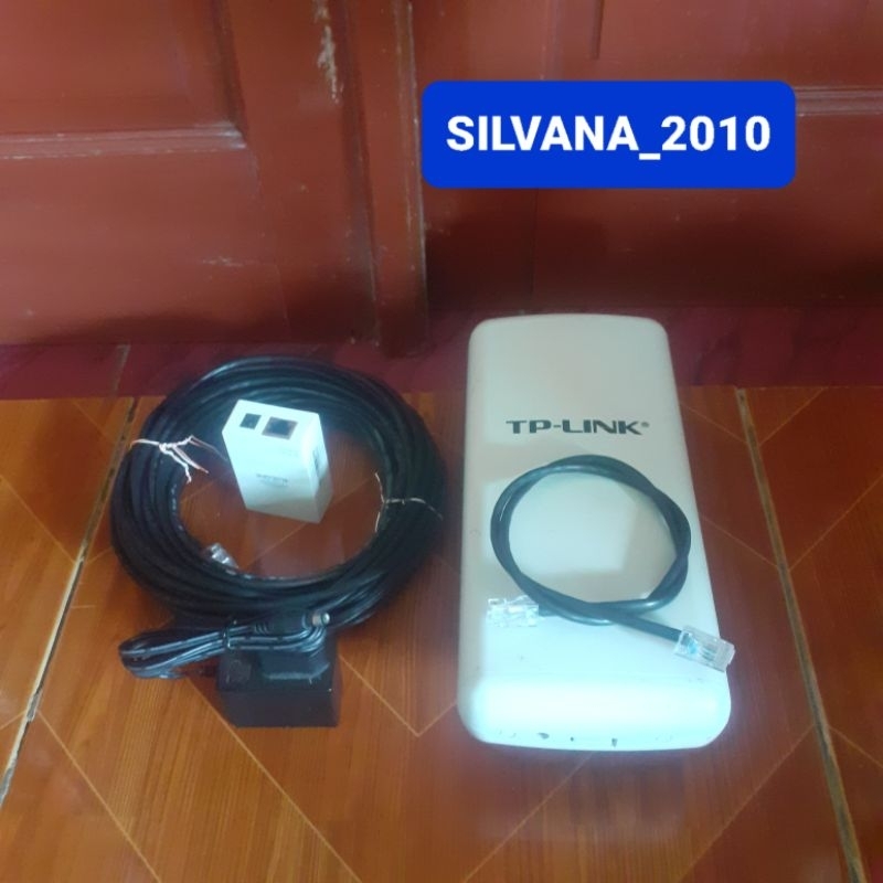 TP-LINK WA5210G/WA7210N + LAN 15m (Outdoor 2.4Ghz)