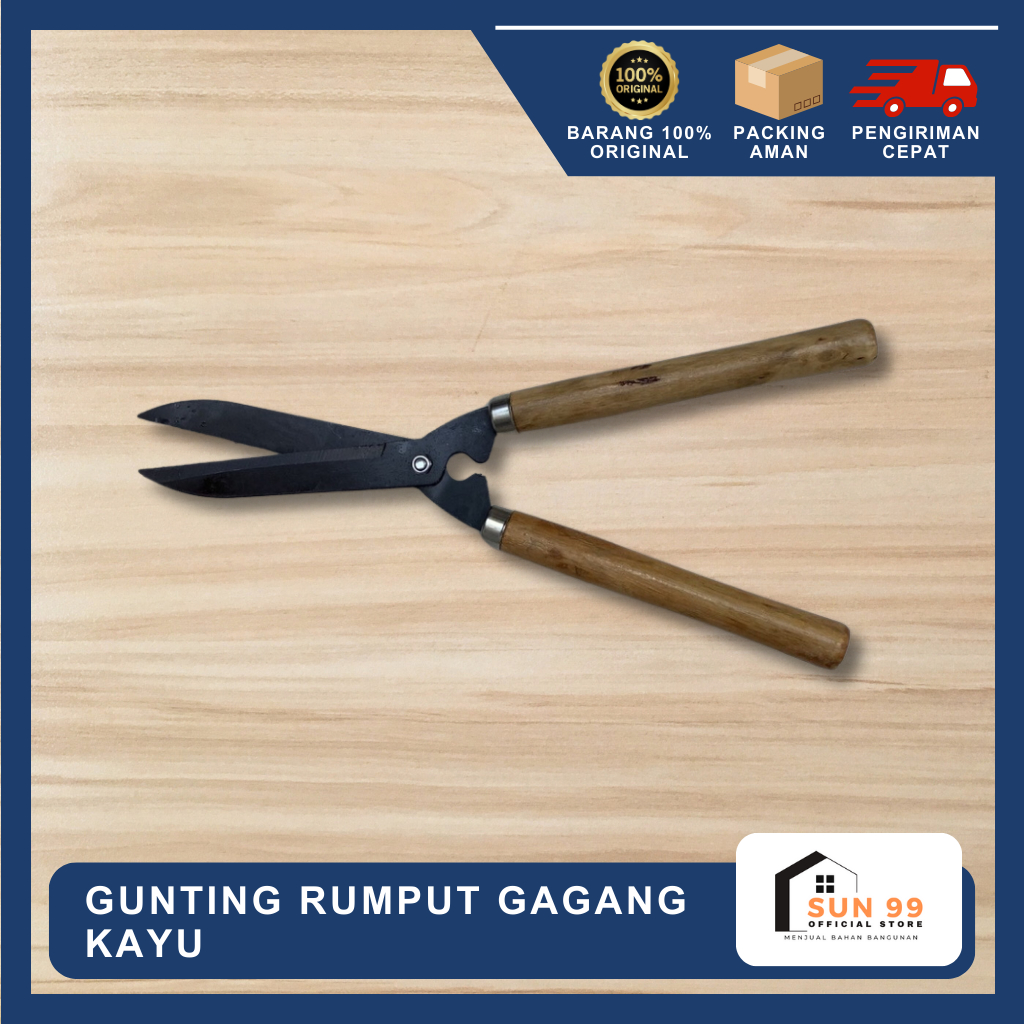 

Gunting Pagar Gagang Kayu / Gunting Rumput Gagang Kayu /Gunting Rumput Pagar Gagang Kayu