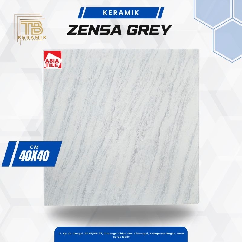 LANTAI KERAMIK ZENSA CREMA GREAT A / KW1 | ASIA TILE 40X40CM