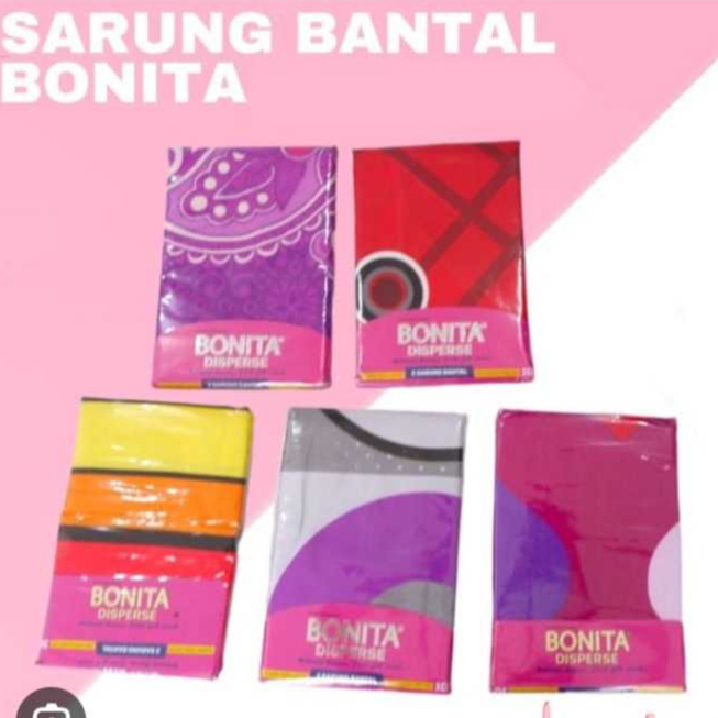 Sarung Bantal Bonita Disperse Set Sarung Bantal Isi 2 Bonita Murah