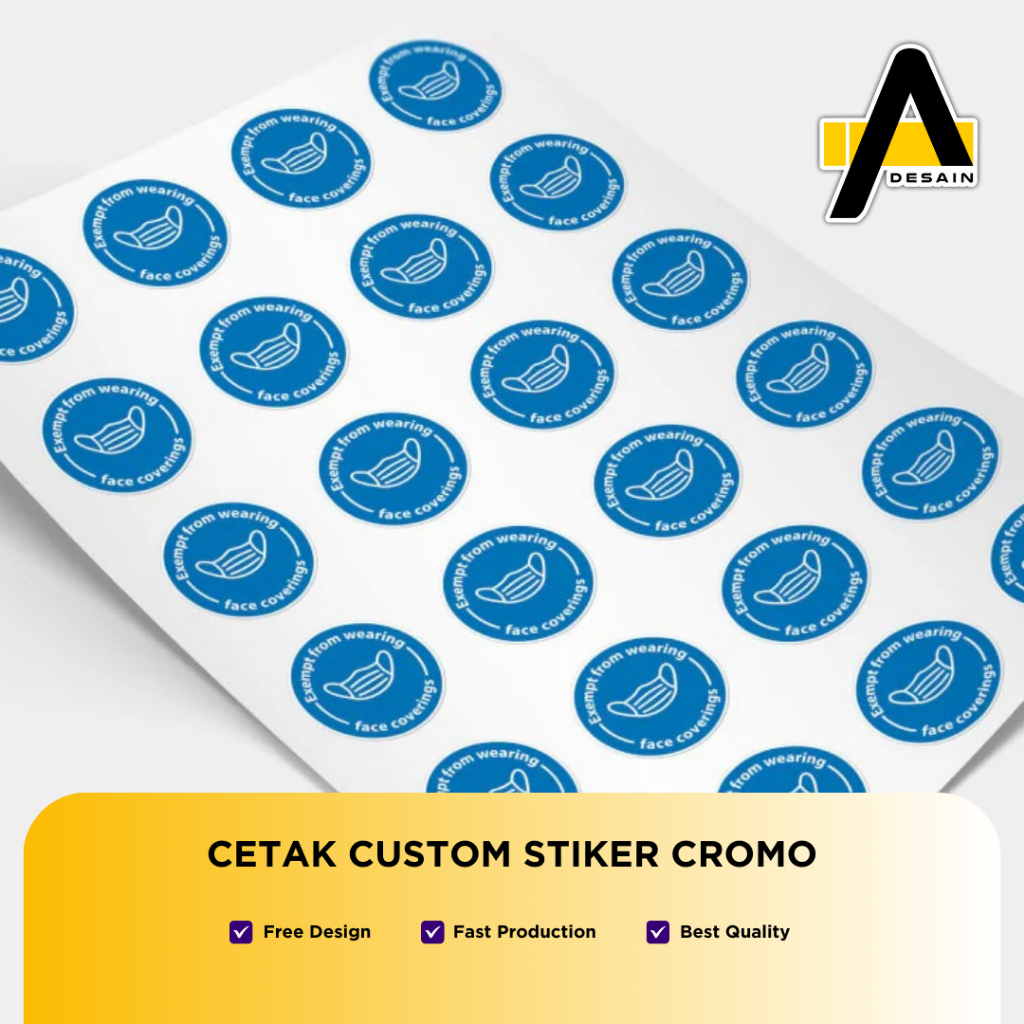 

CETAK STIKER CROMO | STIKER LABEL MAKANAN | LABEL KEMASAN