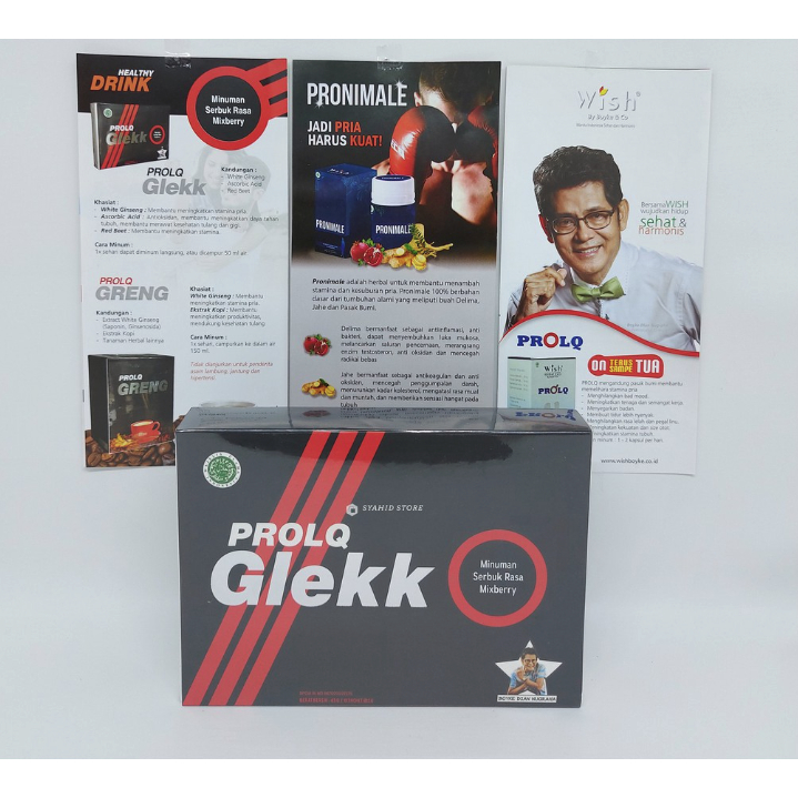 Minuman Serbuk Prolq Glekk