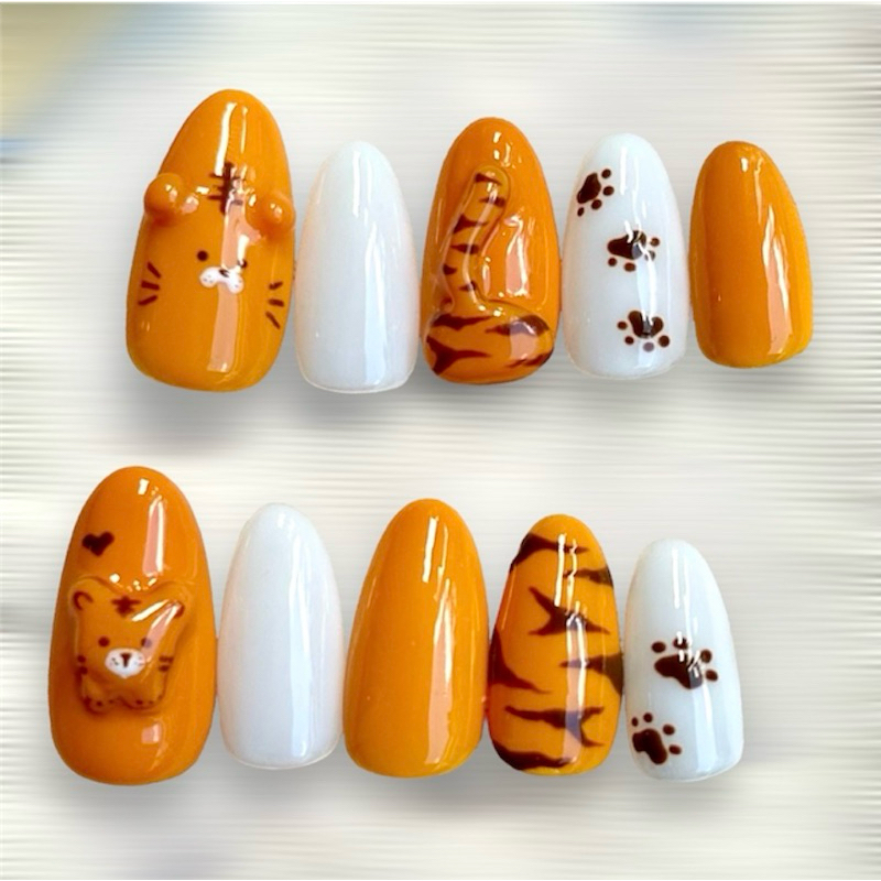 SVT inspired nails -  Horanghae [Hoshi]