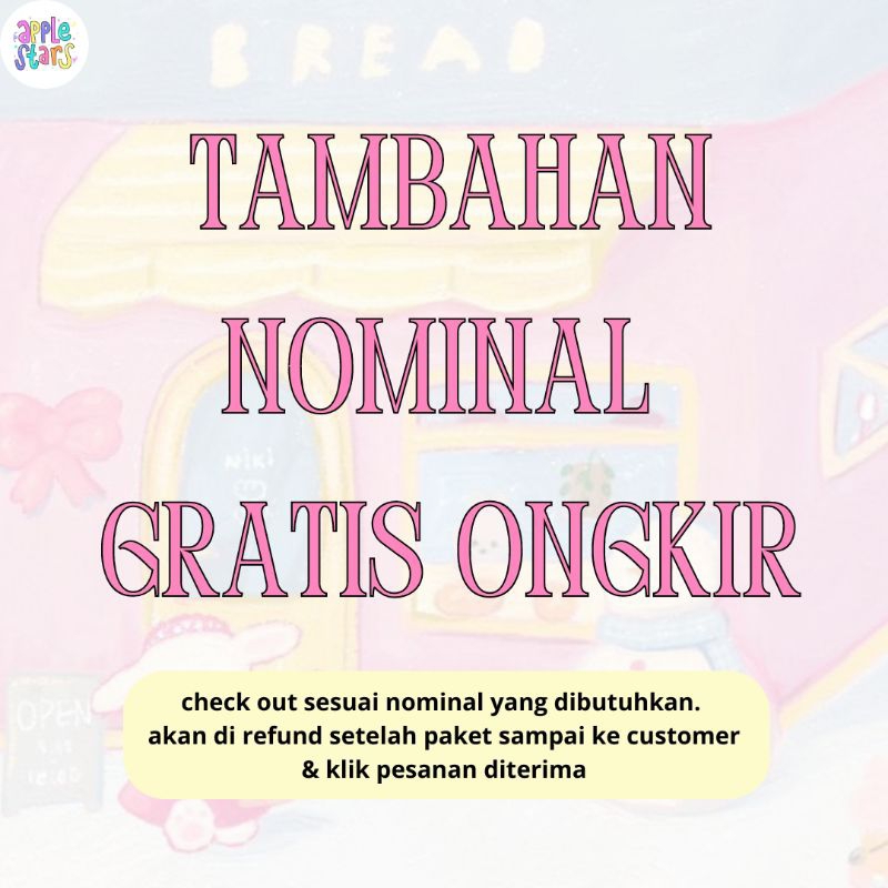 

[BACA DESKRIPSI] BANTUAN GRATIS ONGKIR