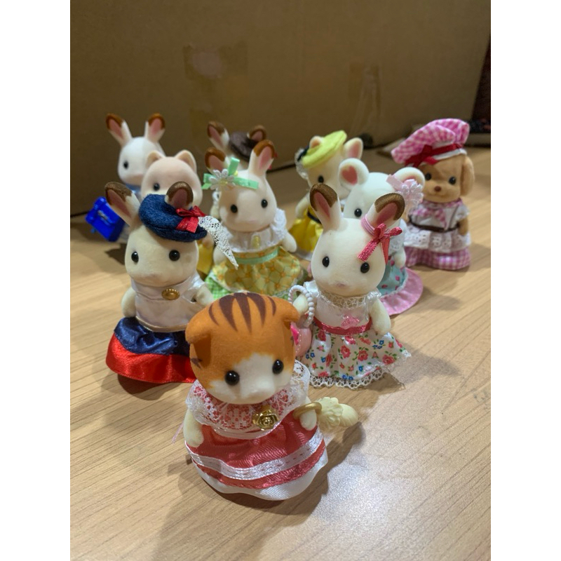 Sylvanian families figur fans club (preloved limited edition) girl park sylvanian japan