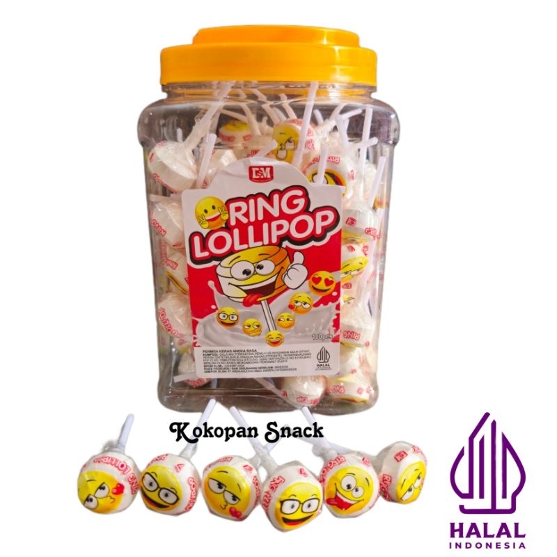 

DSM RING LOLIPOP TOPLES ISI 100