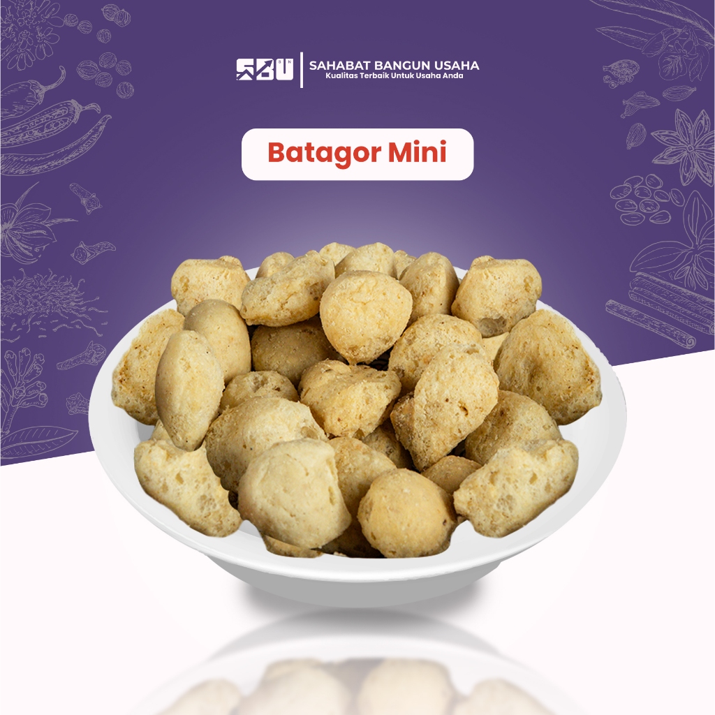 

[Termurah] BATAGOR MINI SBU 1000 pcs (bks) - batagor mini kecil / Topping/ Topping Seblak SBU Bandung