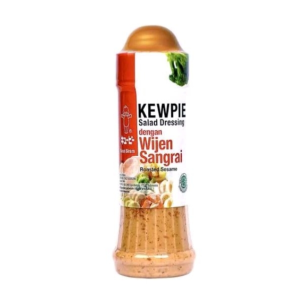 

Kewpie Salad Dressing Wijen Sangrai dan Kecap Ala Jepang 200ml