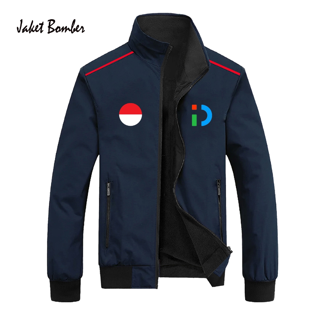 JAKET DRIVER inDriver Terbaru model varsity baseball murah dan bukan murahan