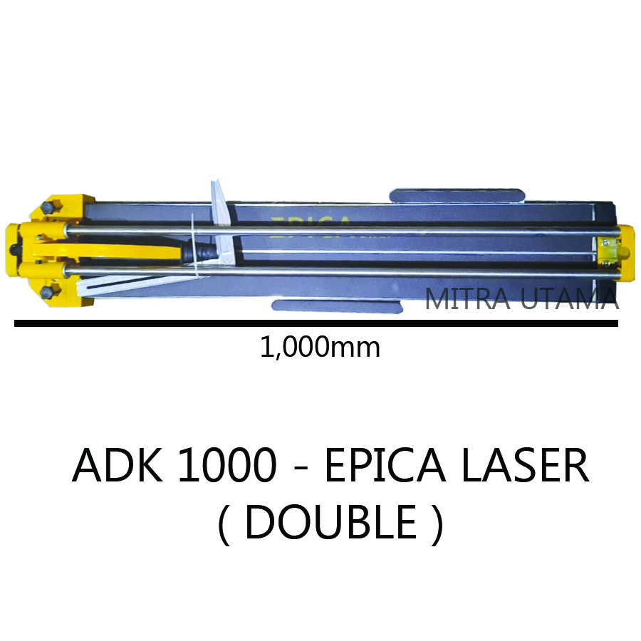 ALAT DORONG KERAMIK EPICA LASER 1 METER DOUBLE.