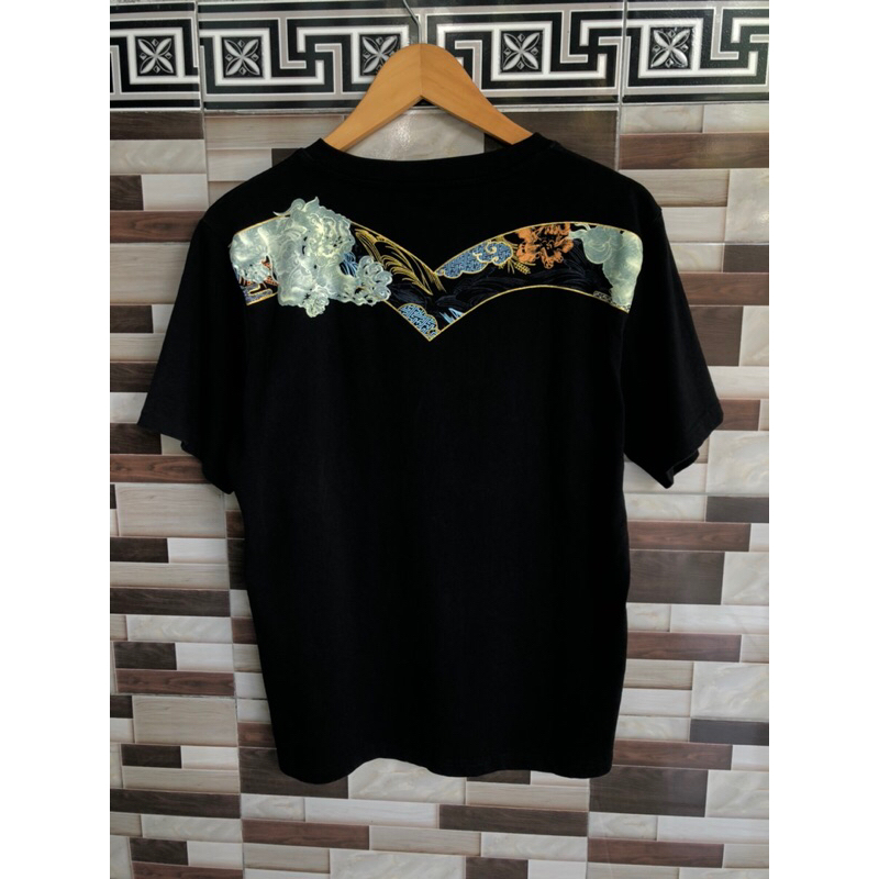 kaos evisu KOMAINU DAICOCK big logo